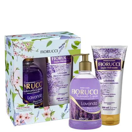 Imagem do produto Kit Fiorucci Lavanda Sabonete Líquido + Loção Hidratante (2 Produtos)