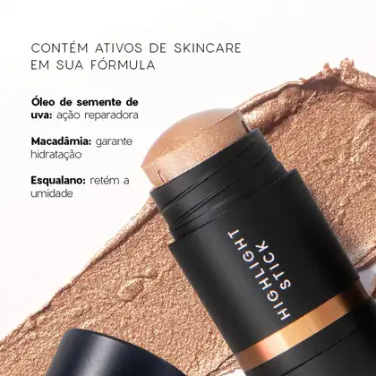 Imagem do produto Kit Océane Edition Mini Blush Caramel e Iluminador Bronze (2 produtos)