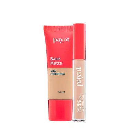 Imagem do produto Kit Payot Alta Cobertura Base Cor 2 e Corretivo Cor 1.5 (2 produtos)