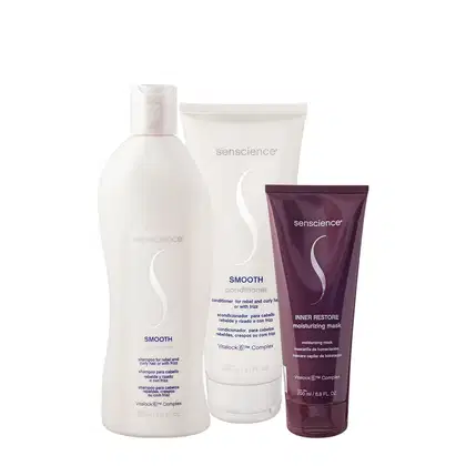 Imagem do produto Kit Senscience Smooth Inner Restore Home Care (3 produtos)
