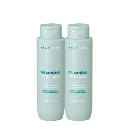 Imagem do produto Kit Braé Stages Oil Control Shampoo Extra (2 unidades)
