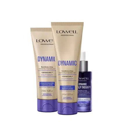 Imagem do produto Kit Lowell Dynamic Scalp Therapy (3 Produtos)