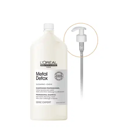 Imagem do produto Kit L'Oréal Professionnel Metal Detox Shampoo Válvula Pump (2 produtos)