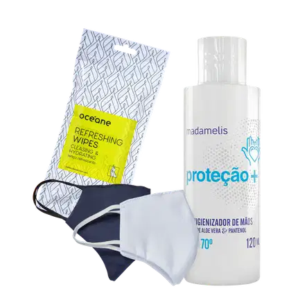 Imagem do produto Kit Madamelis Máscara e Cuidado (3 Produtos)