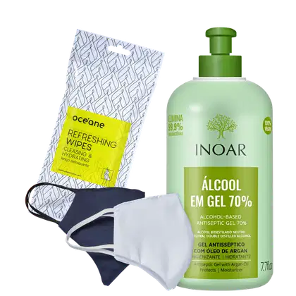 Imagem do produto Kit Beleza na Web Inoar + Océane Proteção (9 Produtos)