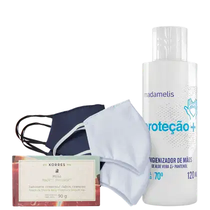 Imagem do produto Kit Madamelis Dupla Máscara + 120ml (3 Produtos)