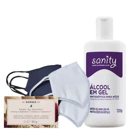 Imagem do produto Kit Sanity Dupla Máscara (3 Produtos)
