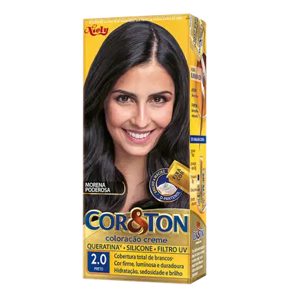 Imagem do produto Niely Cosméticos Cor & Ton 2.0 Preto - Coloração Permanente