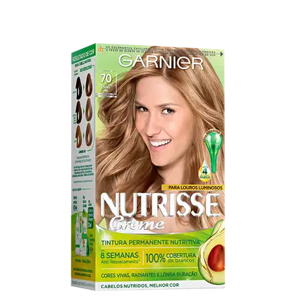 Imagem do produto Garnier Nutrisse Creme 70 Mel - Coloração