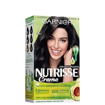Imagem do produto Garnier Nutrisse Creme 1.0 Preto Onix - Coloração