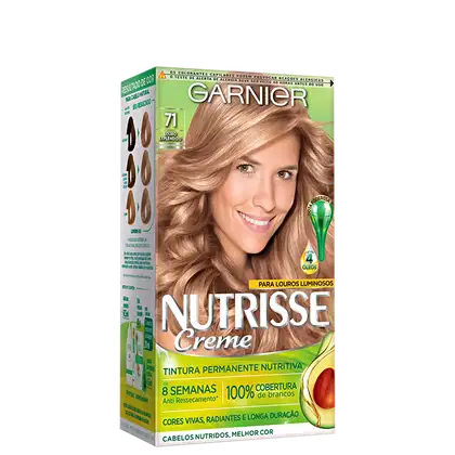 Imagem do produto Garnier Nutrisse Creme 71 Louro Esplendido - Coloração