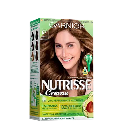 Imagem do produto Garnier Nutrisse Creme 67 Chocolate - Coloração