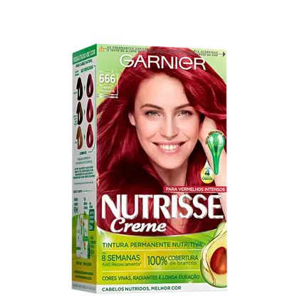 Imagem do produto Garnier Nutrisse Creme 666 Pimenta Malagueta - Coloração