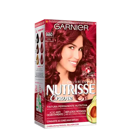 Imagem do produto Garnier Nutrisse Creme 6660 Rouge - Coloração