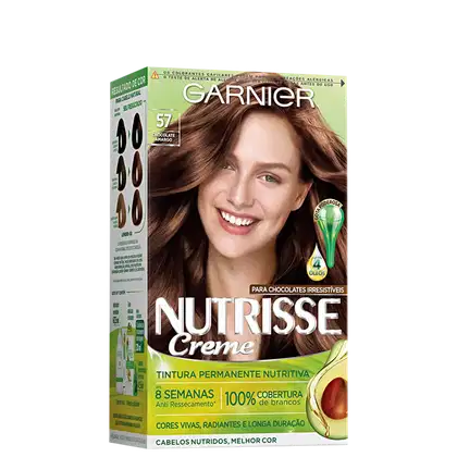 Imagem do produto Garnier Nutrisse Creme 57 Chocolate Amargo - Coloração