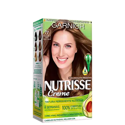 Imagem do produto Garnier Nutrisse Creme 77 Chocolate Avelã - Coloração