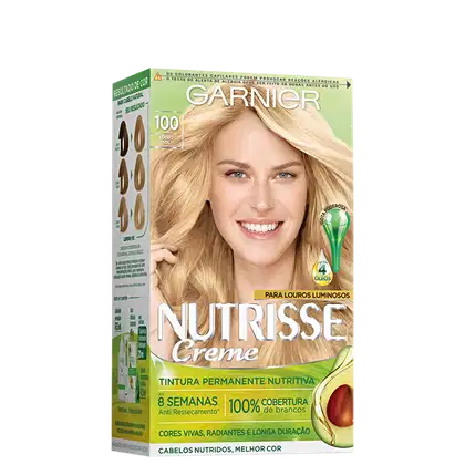 Imagem do produto Garnier Nutrisse Creme 100 Sol - Coloração
