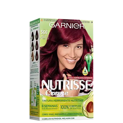 Imagem do produto Garnier Nutrisse Creme 566 Pimenta Dedo de Moça - Coloração