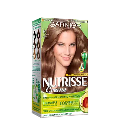 Imagem do produto Garnier Nutrisse Creme 61 Café Gelado - Coloração