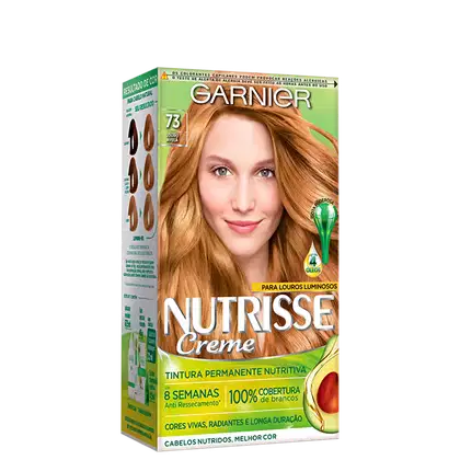 Imagem do produto Garnier Nutrisse Creme 73 Avelã - Coloração
