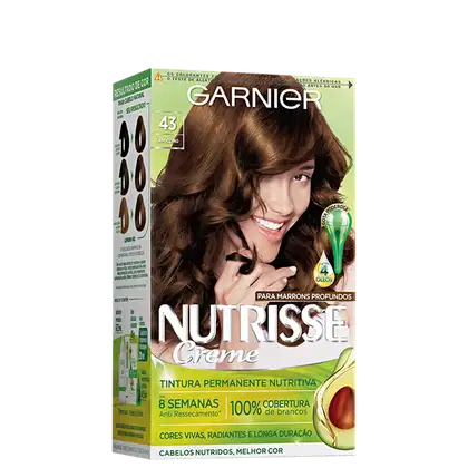 Imagem do produto Garnier Nutrisse Creme 43 Capuccino - Coloração
