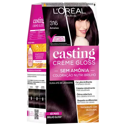 Imagem do produto Casting Creme Gloss 316 Ameixa - Coloração