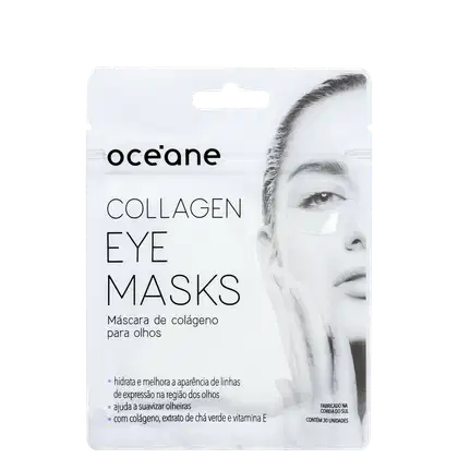 Imagem do produto Océane Collagen Eye Masks - Máscara para Área dos Olhos (30 Unidades)