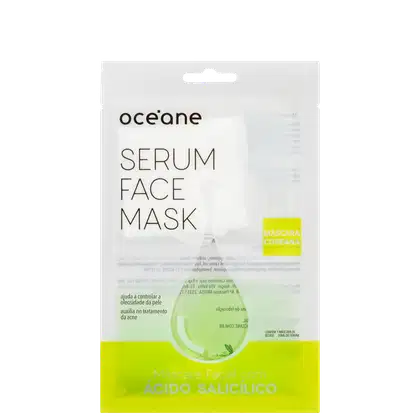 Imagem do produto Océane Serum Face Mask Ácido Salicílico - Máscara Facial 20ml