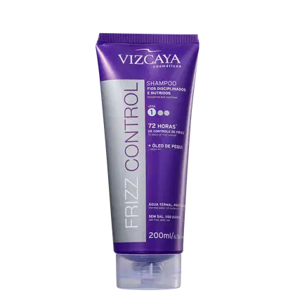Imagem do produto Vizcaya Frizz Control - Shampoo 200ml 