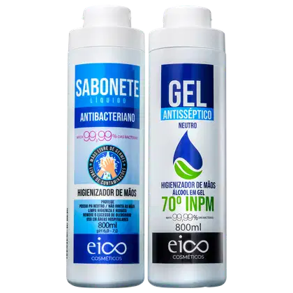 Imagem do produto Kit Eico Antibacteriano Plus (2 Produtos)