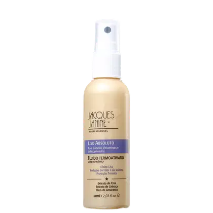 Imagem do produto Jacques Janine Professionnel Liso Absoluto - Spray Leave-in Termoativo 60ml 