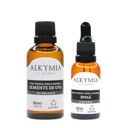 Kit com óleos essenciais Grandha Alkymia.