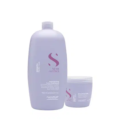 Imagem do produto Kit Alfaparf Semi di Lino Smooth - Tratamento Intensivo Profissional (2 produtos)
