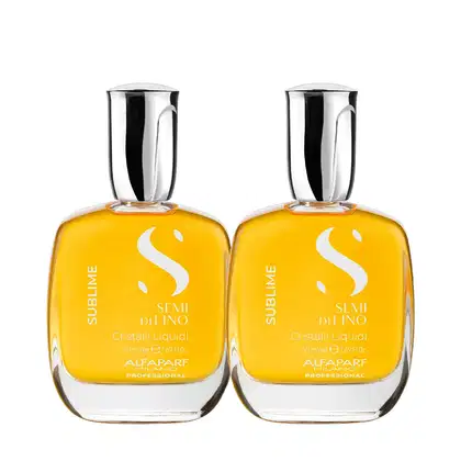 Imagem do produto Kit Alfaparf Semi di Lino Sublime Cristalli Liquidi - Óleo Capilar 50ml (2 unidades)
