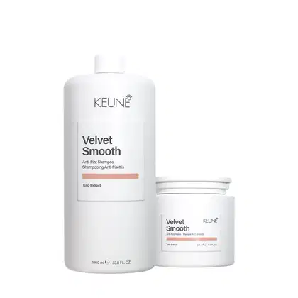Imagem do produto Kit Keune Velvet Smooth - Nutrição e Alinhamento (2 Produtos)