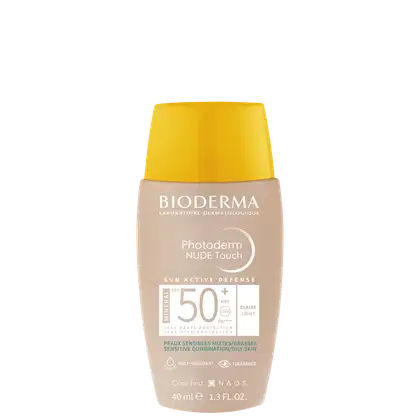 Imagem do produto Bioderma Photoderm Nude Touch Mineral FPS 50+ 2.0 - Protetor Solar Facial com Cor 40ml