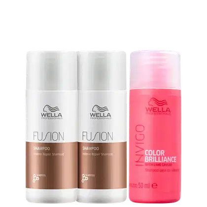 Imagem do produto Kit Wella Professionals Fusion Color Wash (3 Produtos)