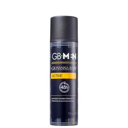 Imagem do produto Giovanna Baby GB Men Active - Desodorante Spray Masculino 150ml