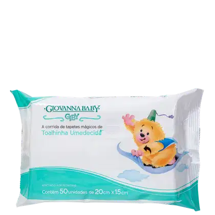 Imagem do produto Giovanna Baby Giby - Lenços de Limpeza (50 unidades)