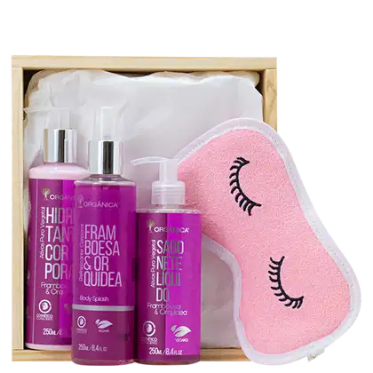 Imagem do produto Kit Orgânica Shower Framboesa & Orquídea (4 produtos)