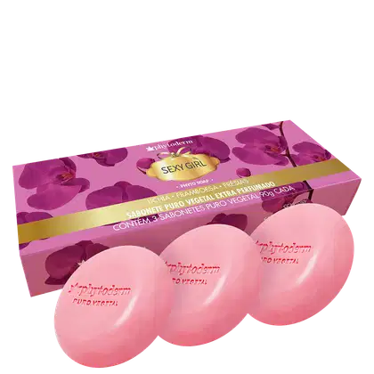 Imagem do produto Kit Phytoderm Phyto Sexy Girl - Sabonete em Barra 3x90g