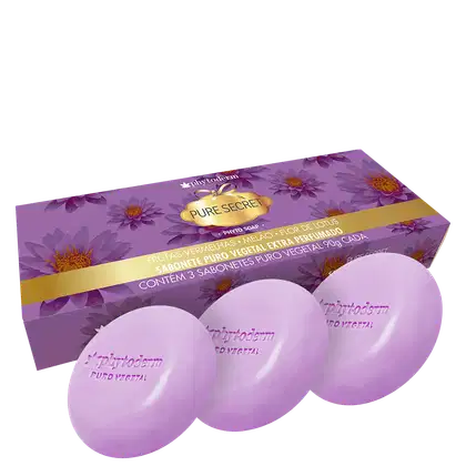 Imagem do produto Kit Phytoderm Phyto Pure Secret - Sabonete em Barra 3x90g