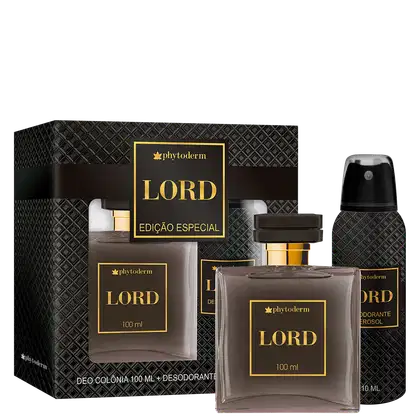 Imagem do produto Conjunto Lord Ed. Especial Phytoderm - Eau de Cologne 100ml + Desodorante 110ml