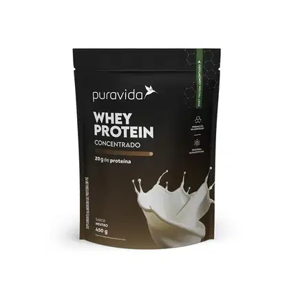 Imagem do produto Puravida Neutro Whey Concentrado 450g