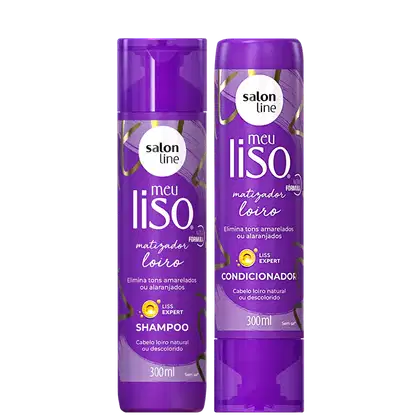 Imagem do produto Kit Salon Line Meu Liso Matizador Duo (2 Produtos)