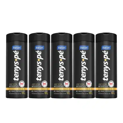 Imagem do produto Kit C5 Desodorante Pés Sport Edition 100g Tenys Pé – Baruel