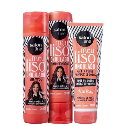 Imagem do produto Kit Salon Line Meu Liso Ondulado Taciele Alcolea Ondas Definidas (3 Produtos)