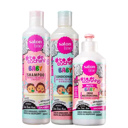 Imagem do produto Kit Salon Line #todecachinho Baby Trio (3 Produtos)