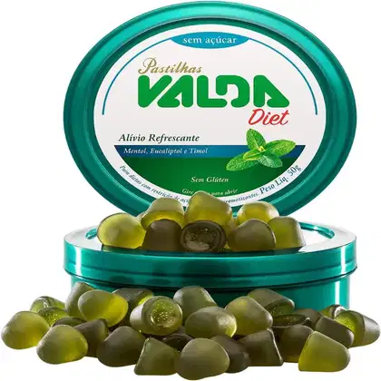 Imagem do produto Pastilha Valda Diet Lata 50g