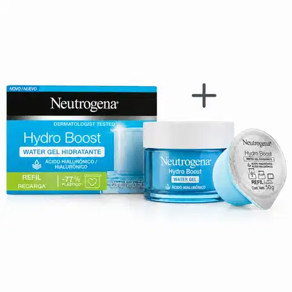 Imagem do produto Kit Neutrogena Hydro Boost Water Gel – Hidratante Facial 50 g + Refil 50 g